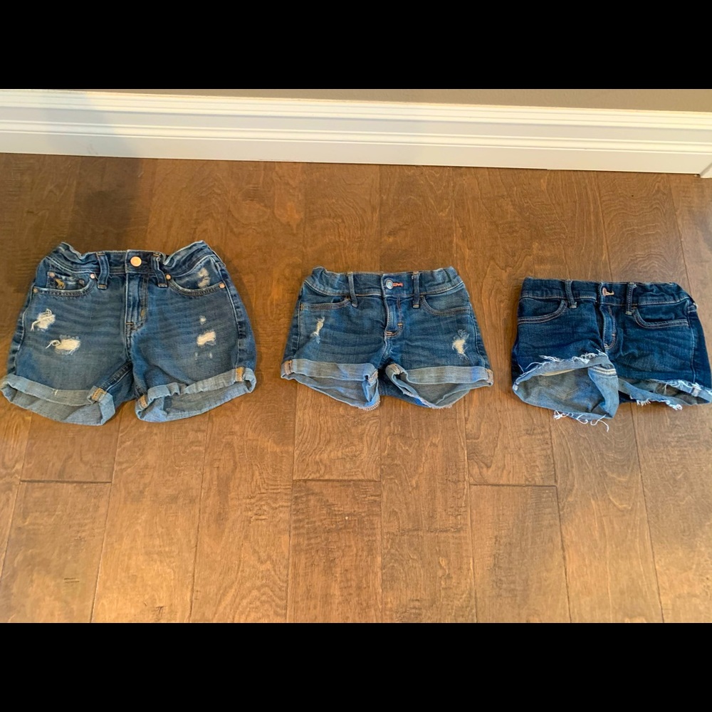 Girls Denim Short Lot